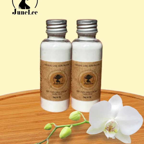 Combo 2 Lọ Bột Phèn Chua Khử Mùi Hôi Nách Junelee 50g